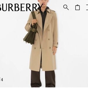 Burberry Tan Trench Coat